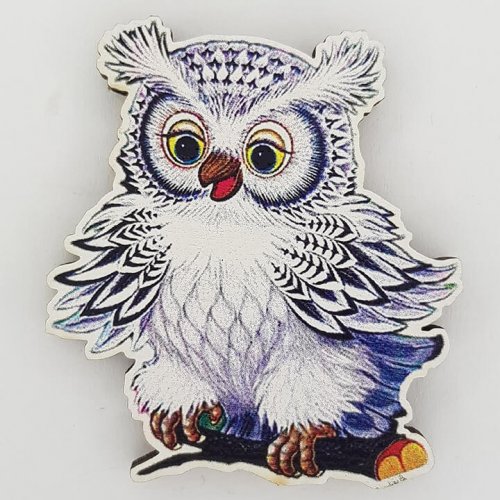 Сова zv39 магніт