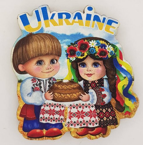 Парочка Ukraine zv77a магніт